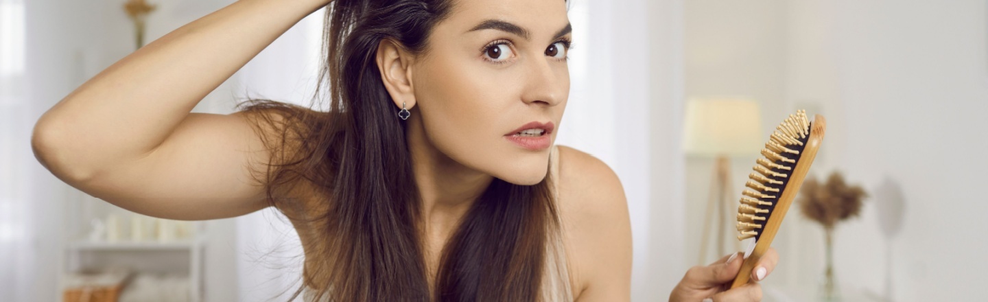 Solución para el cabello graso