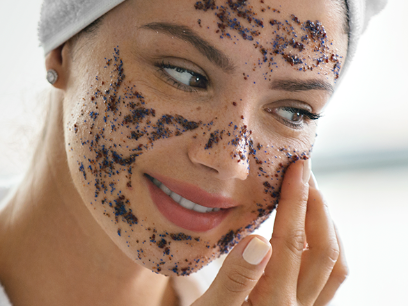 exfoliar la cara