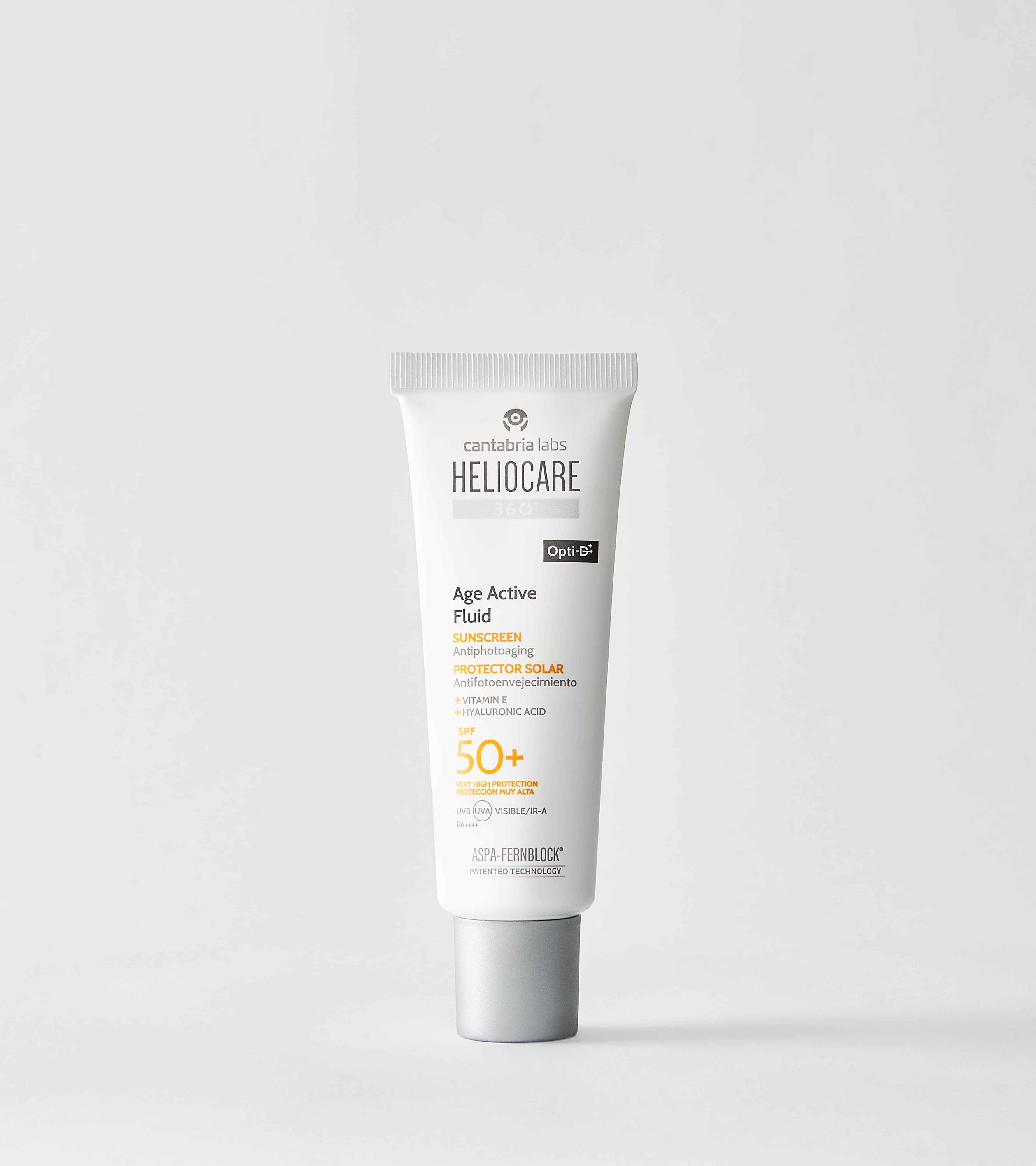 Protector solar antiedad
